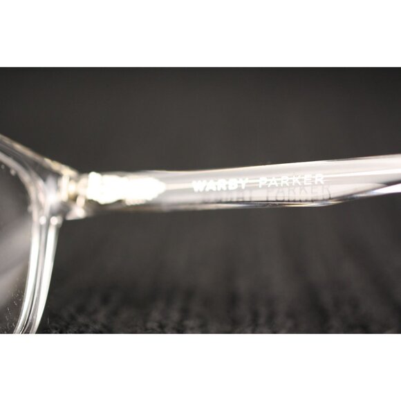 Warby Parker Chamberlain 50-18-140 Transparent Eyeglasses Frame - Picture 4 of 4